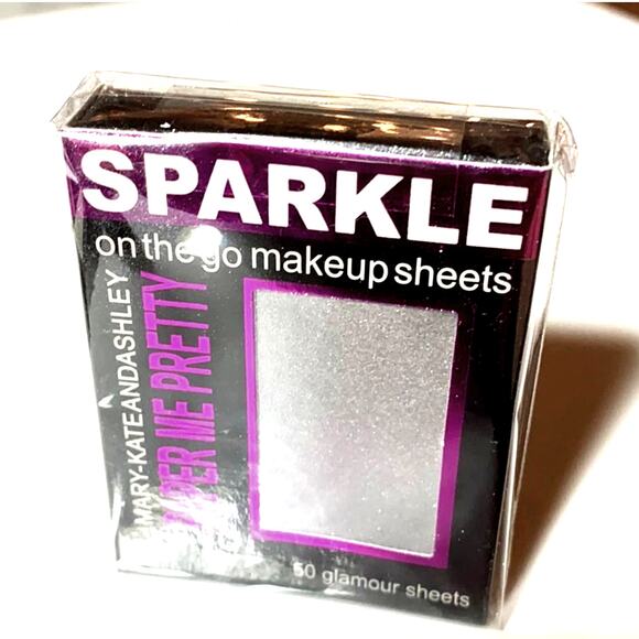 NEW Mary Kate & Ashley 50 SILVER BRONZER SHEETS Paper Me Pretty On The Go MakeUp - Picture 1 of 4